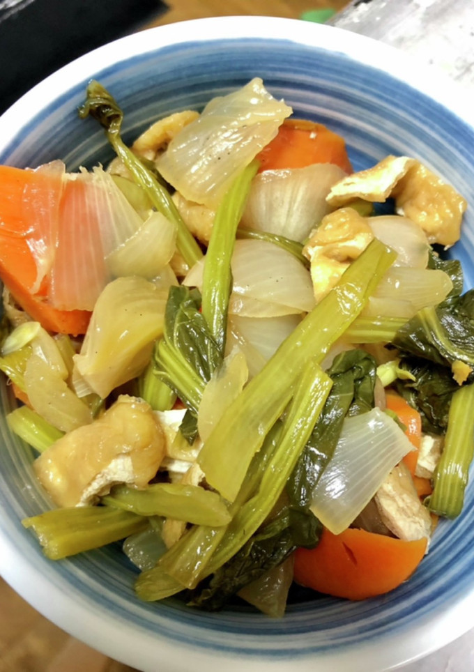 油揚げと野菜の煮物-レシピのメイン写真