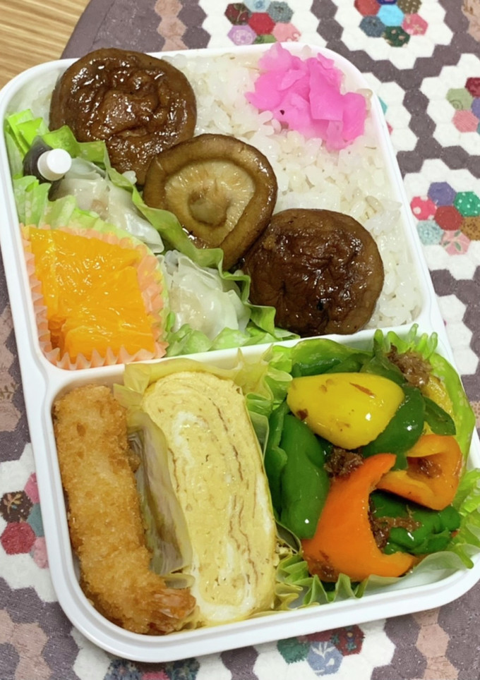 お弁当の献立⑤〜(o˘◡˘o)♡-レシピのメイン写真