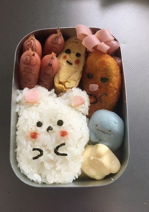 3歳　年少さんすみっこ弁当-レシピのメイン写真
