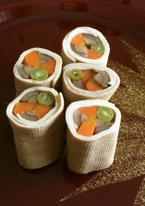 干豆腐の八幡巻き-レシピのメイン写真