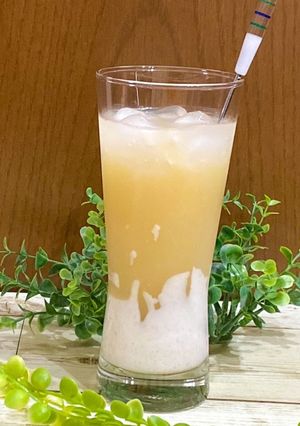 【モクテル】シナモンヨーグルトパイン-レシピのメイン写真