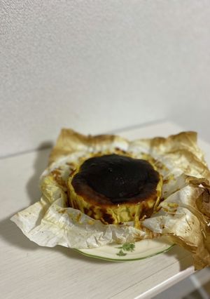 抹茶のバスクチーズケーキ-レシピのメイン写真