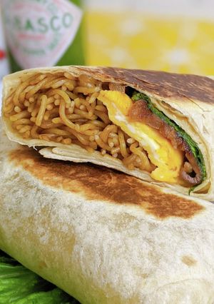 焼きそばブリトー-レシピのメイン写真