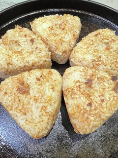 香ばしおかかの焼きおにぎり-レシピのメイン写真