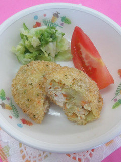 さつま芋コロッケ@つくば市幼児食-レシピのメイン写真