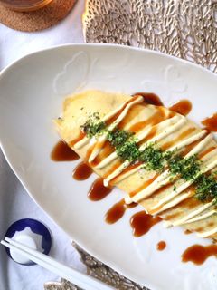 残った焼きそばで♪チーズオムそば-レシピのメイン写真