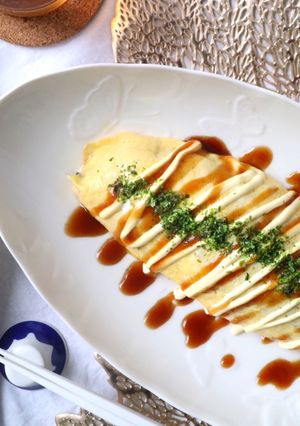 残った焼きそばで♪チーズオムそば-レシピのメイン写真