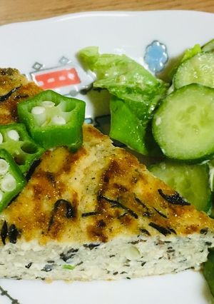子ども喜ぶ☆鶏胸肉のハンバーグケーキ-レシピのメイン写真