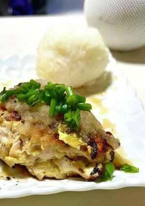 簡単！鶏むね肉をミンチに、鶏バーグ♪-レシピのメイン写真
