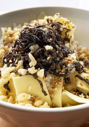 混ぜるだけ!塩昆布チーズの混ぜご飯-レシピのメイン写真