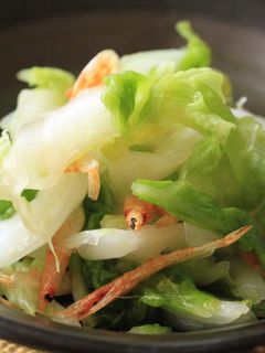 箸休めに!白菜と桜えびの和え物-レシピのメイン写真