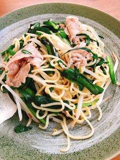 簡単、ニラ焼きそば-レシピのメイン写真
