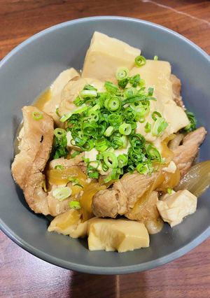 寒い日に食べたい肉豆腐-レシピのメイン写真