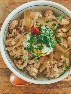 簡単!つゆだく!牛丼屋風の豚丼!-レシピのメイン写真