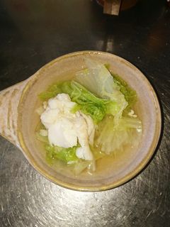 白菜と白身魚だけの寄せ鍋〜-レシピのメイン写真