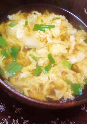 ３分完成♩心がホッとする卵のおつゆ-レシピのメイン写真