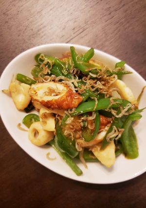 ピーマンとちくわのきんぴら風-レシピのメイン写真