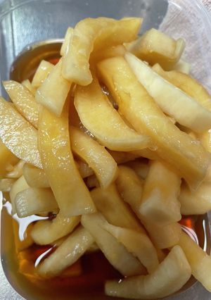大根のニンニク醤油漬け！-レシピのメイン写真