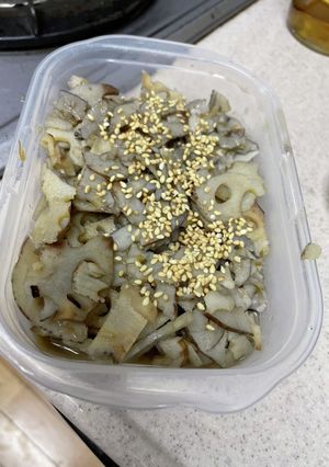 れんこんのきんぴら-レシピのメイン写真