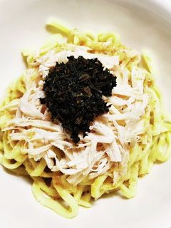 犬ご飯 蒸し鶏麺-レシピのメイン写真