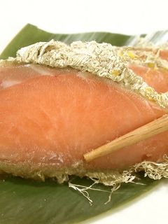 ルイベのとろろ昆布締め-レシピのメイン写真