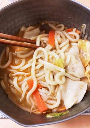 【入れるだけ】限界胡麻坦々水餃子鍋-レシピのメイン写真