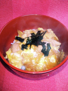 フライパンで親子丼 3人分-レシピのメイン写真