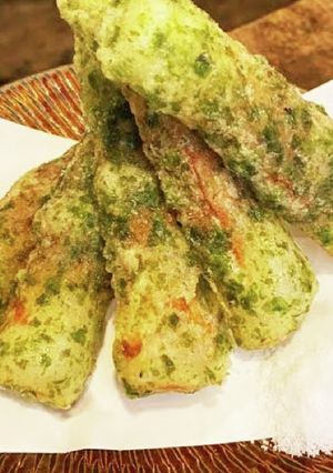 冷めてもサクサク☆彡ちくわの磯辺揚げ-レシピのメイン写真