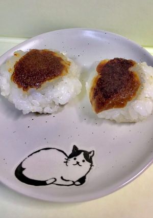 1口サイズの味噌焼きおにぎり-レシピのメイン写真