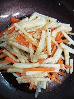 あら簡単!塩きんぴら-レシピのメイン写真