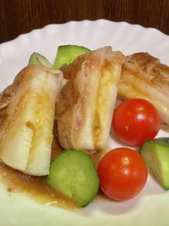 長芋のチーズ挟み豚バラ巻き-レシピのメイン写真