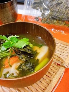 はばのり雑煮-レシピのメイン写真