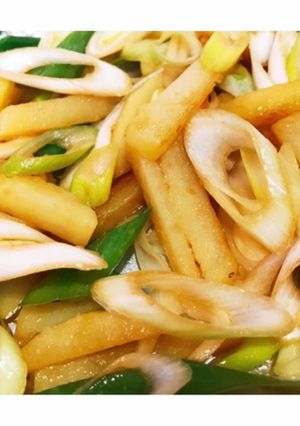 じゃがいもと葱のバター醤油炒め-レシピのメイン写真