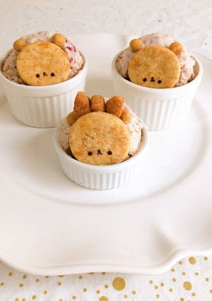 ヘルシー！ヴィーガンいちごアイス-レシピのメイン写真