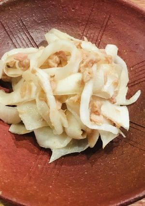 超簡単副菜◎大根の皮のツナきんぴら-レシピのメイン写真
