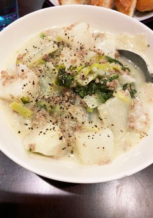 かぶとひき肉のシチュー-レシピのメイン写真
