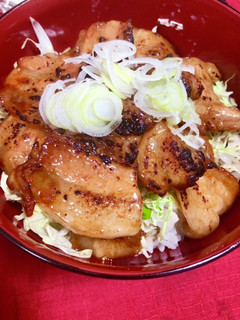 炙り豚バラ丼-レシピのメイン写真