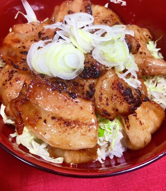 炙り豚バラ丼-レシピのメイン写真