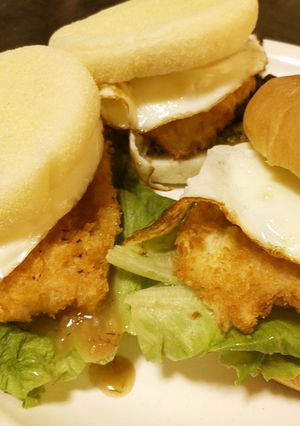サメカツバーガー-レシピのメイン写真