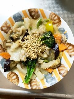 ご飯が進む味噌炒め味豚こま大根青椒肉絲風-レシピのメイン写真