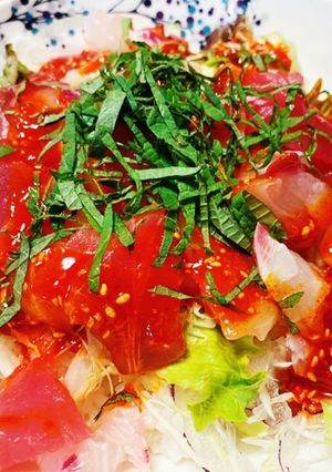 ♡ フェトッパブ(韓国風海鮮丼) ♡-レシピのメイン写真