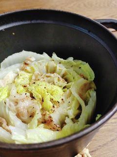 とろとろ◎白菜と豚バラの酒蒸し◎アツアツ-レシピのメイン写真