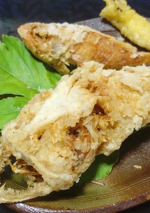 キアンコウの素揚げと食べられた魚-レシピのメイン写真