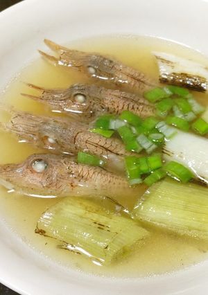 キホウボウの潮汁-レシピのメイン写真