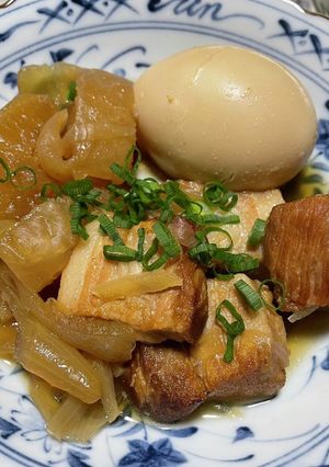 豚バラ角煮-レシピのメイン写真