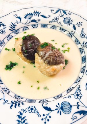 クリスマスディナーに干し椎茸のクリーム煮-レシピのメイン写真