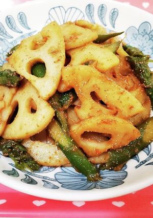 三島あかり＊れんこんの明太バター醤油-レシピのメイン写真