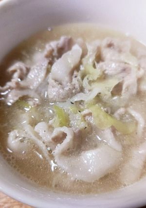 味覇で簡単！つゆだく塩系ニンニク豚丼♪-レシピのメイン写真