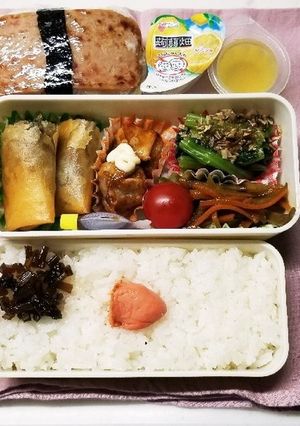 春巻き弁当(12.10)-レシピのメイン写真