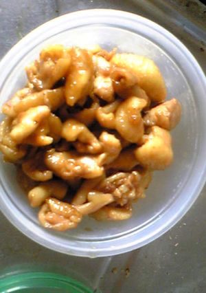 鶏皮のしぐれ煮-レシピのメイン写真